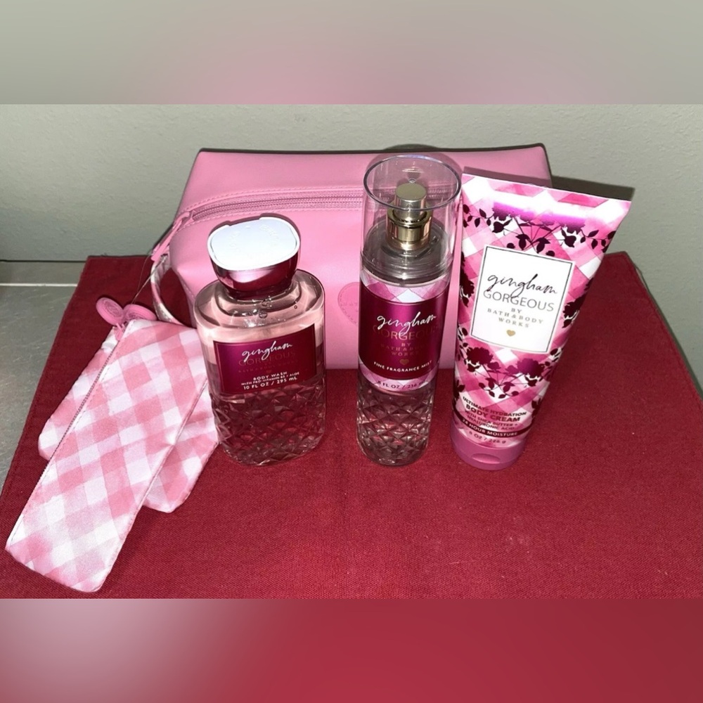 GINGHAM GORGEOUS + DOPP BAG & CHANGE PURSES